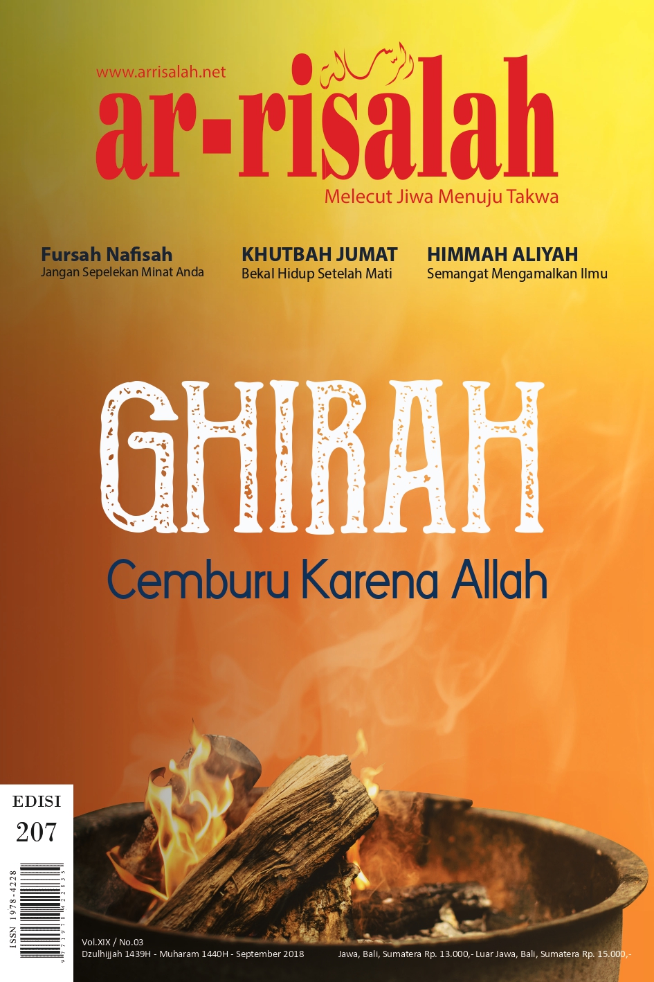Majalah Arrisalah September 2018 – Edisi 207